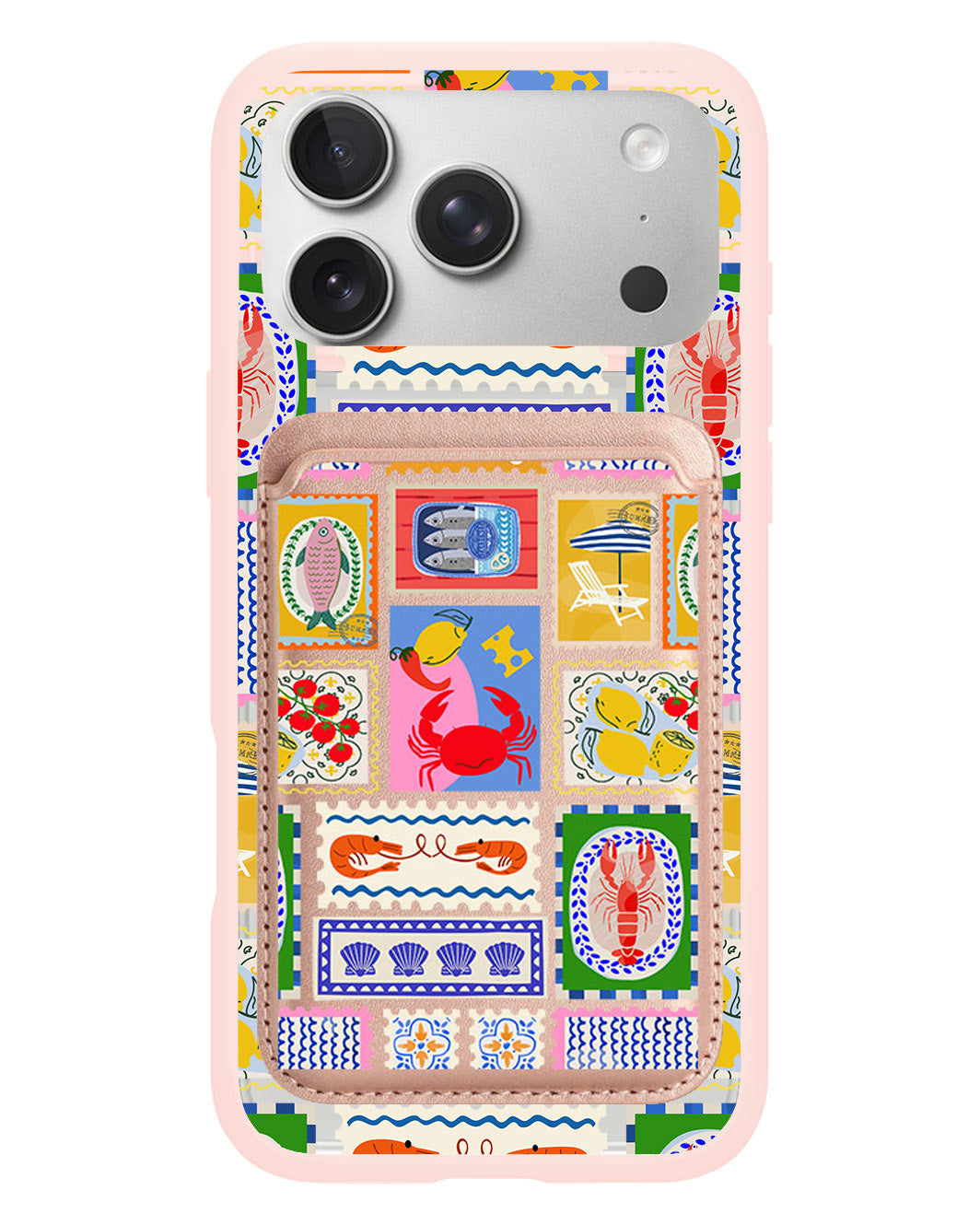 iPhone Magnetic Wallet Case - Seaside Opulence 1.0