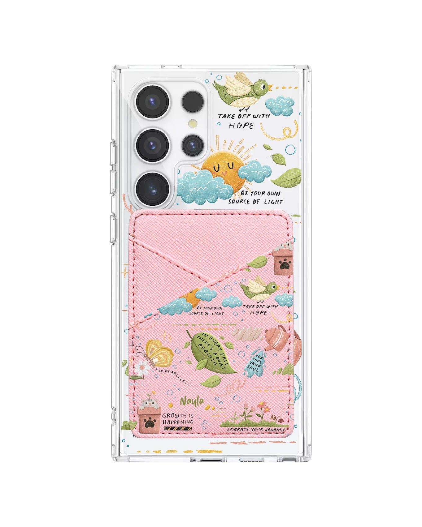 Android Phone Wallet Case - Growth