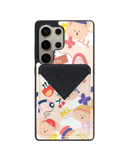 Android Avant Wallet Case - Bear in Style