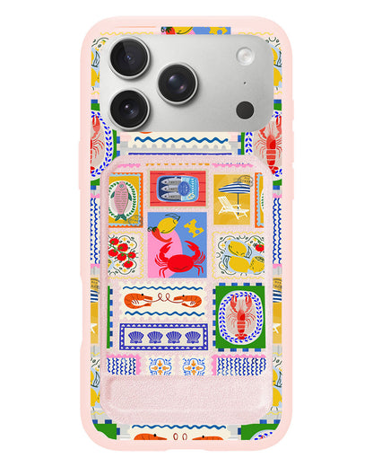 iPhone Magnetic Multifold Wallet - Seaside Opulence 1.0
