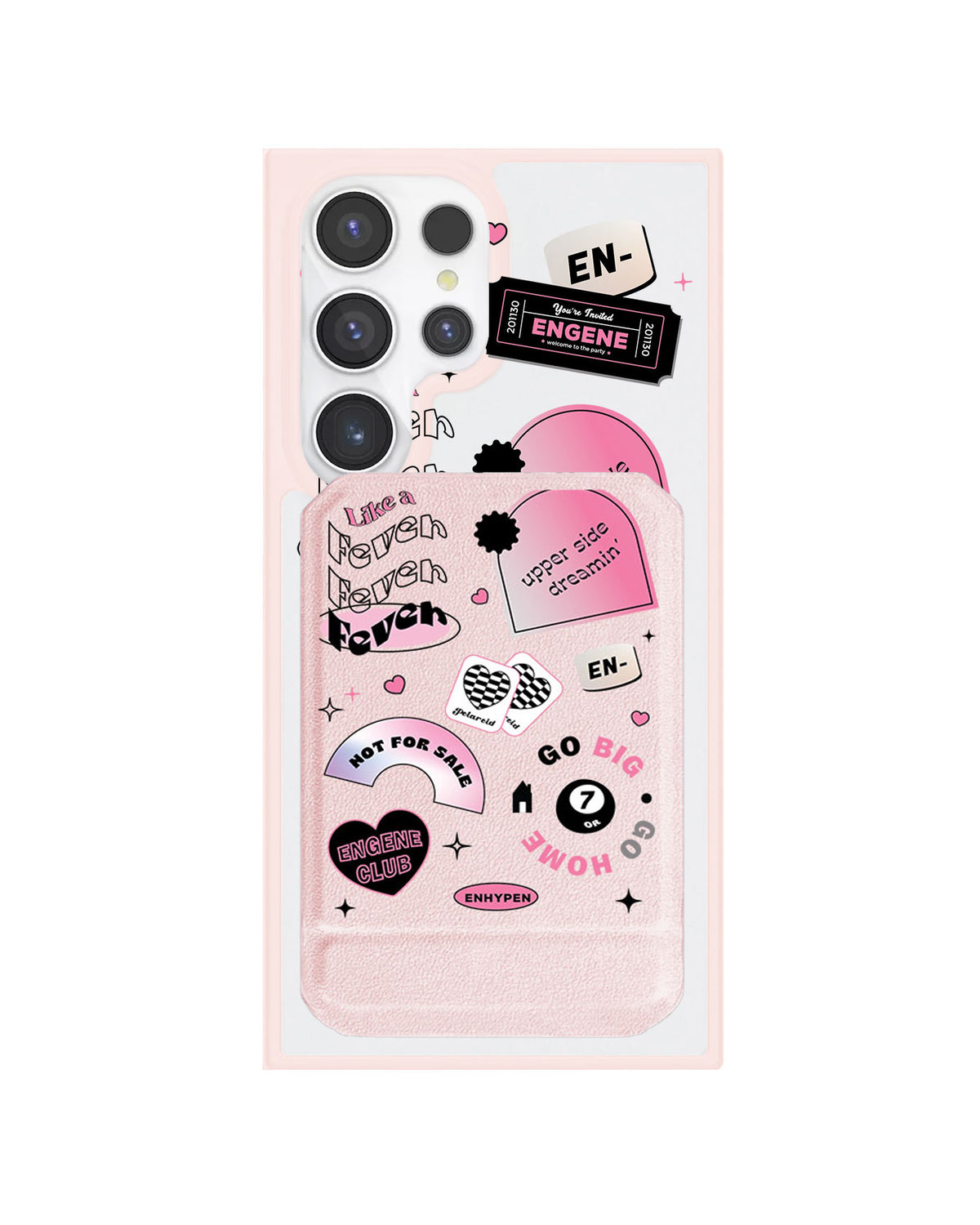 Android Magnetic Multifold Wallet - Enhyphen Sticker Pack