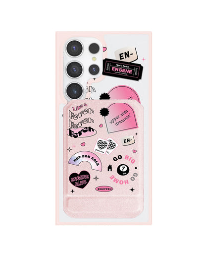 Android Magnetic Multifold Wallet - Enhyphen Sticker Pack