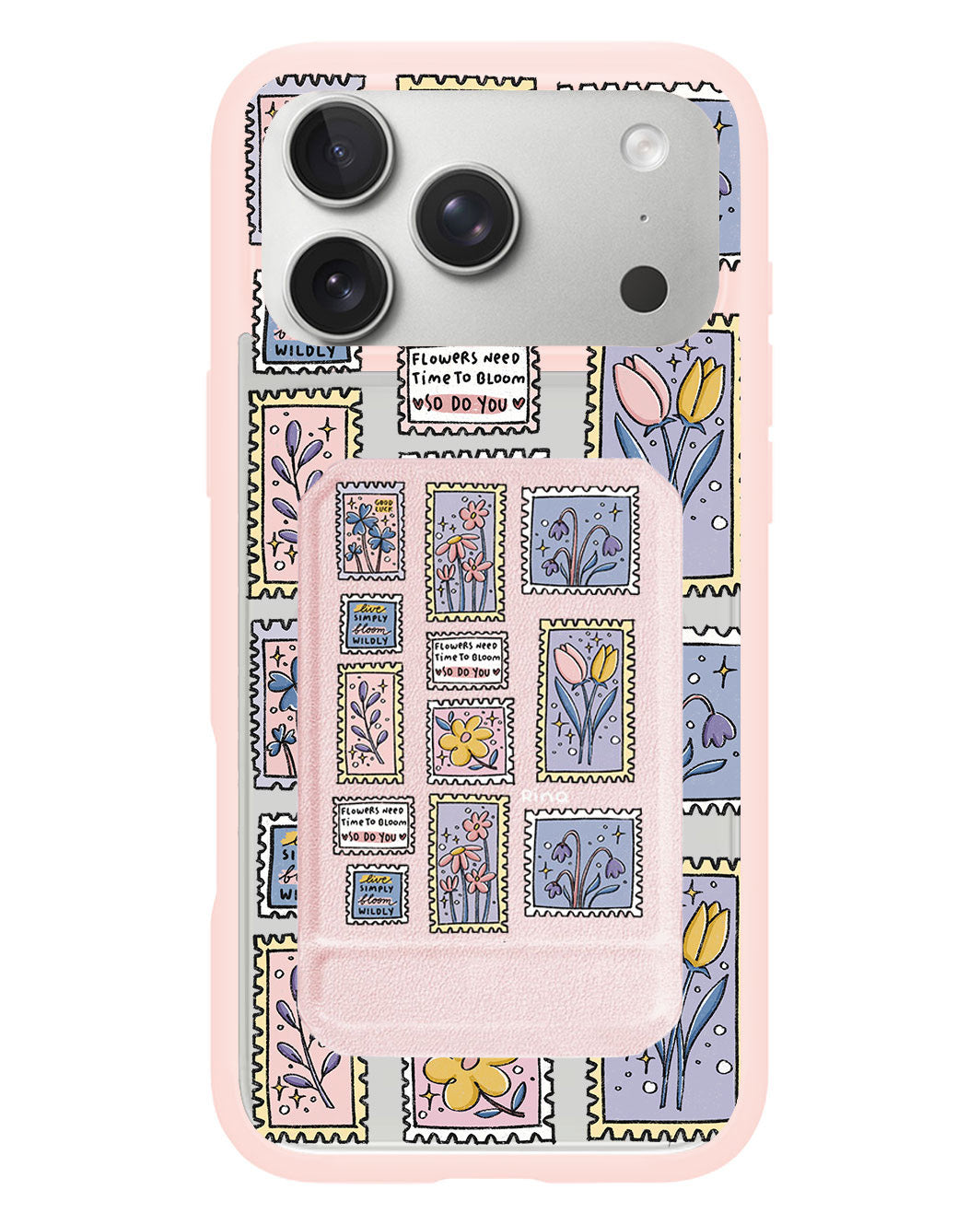 iPhone Magnetic Multifold Wallet - Time To Bloom