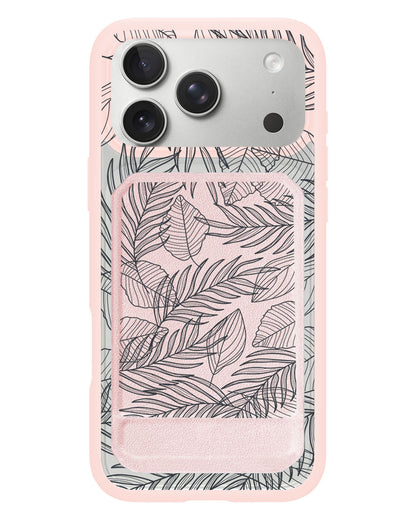 iPhone Magnetic Multifold Wallet - Sketchy Tropical 2.0