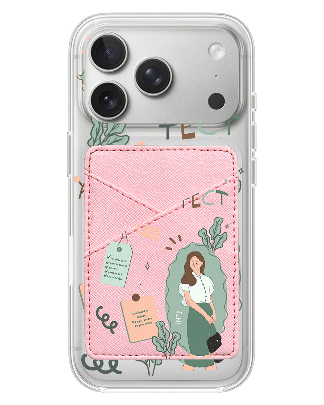 iPhone Phone Wallet Case - Intj