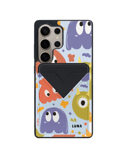 Android Avant Wallet Case - Cute Monster 1.0