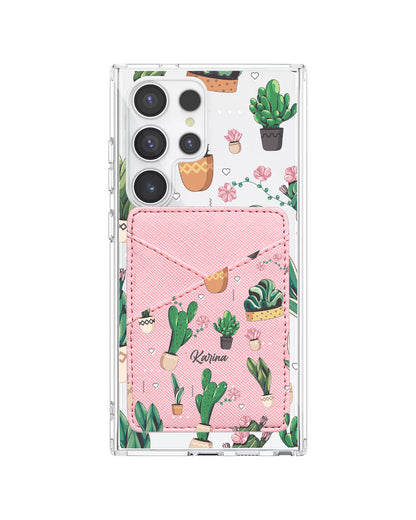 Android Phone Wallet Case - Cactus 3.0