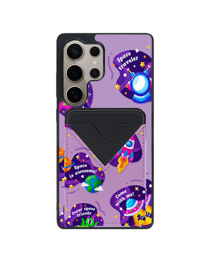 Android Avant Wallet Case - Space Traveller