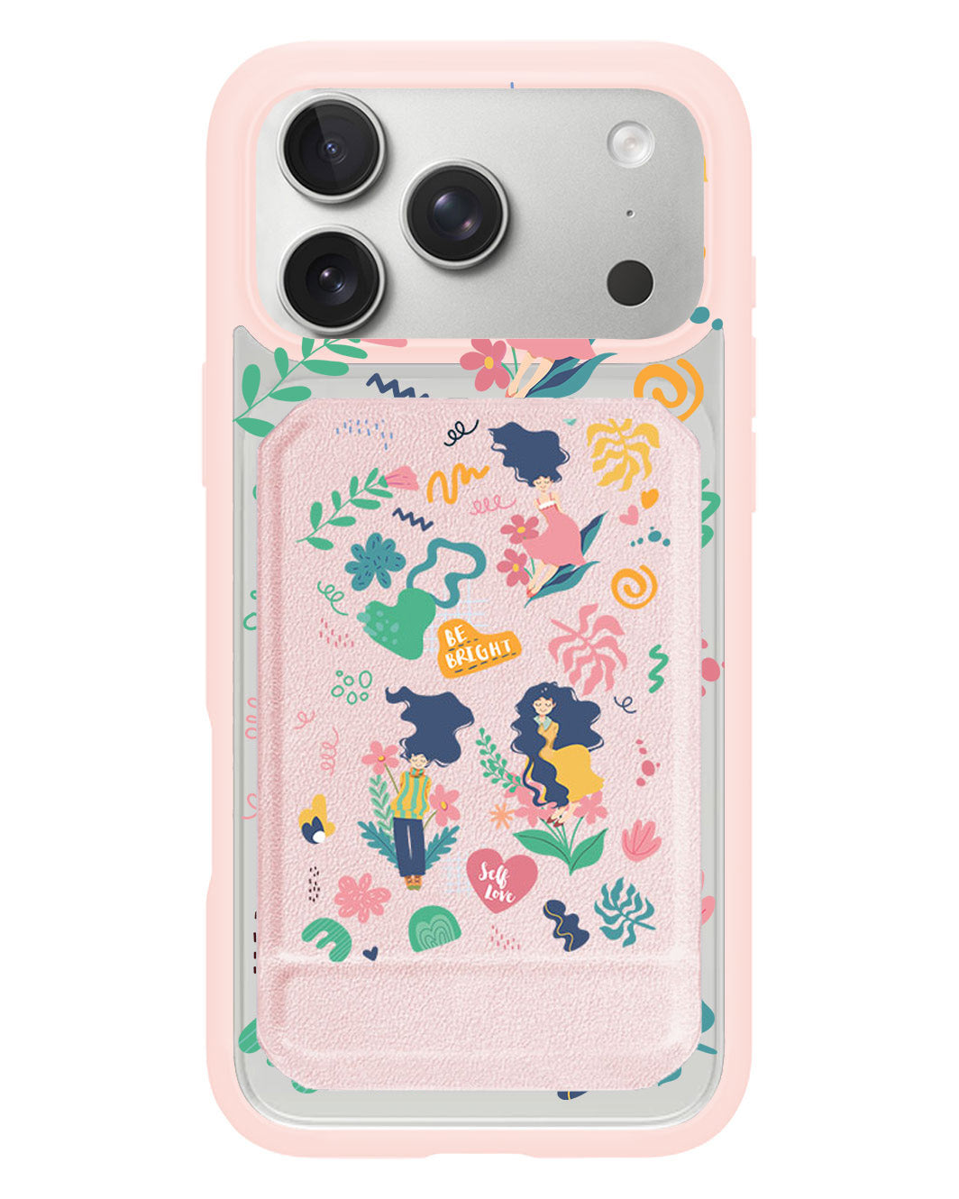 iPhone Magnetic Multifold Wallet - Self Love Sticker Pack 2.0
