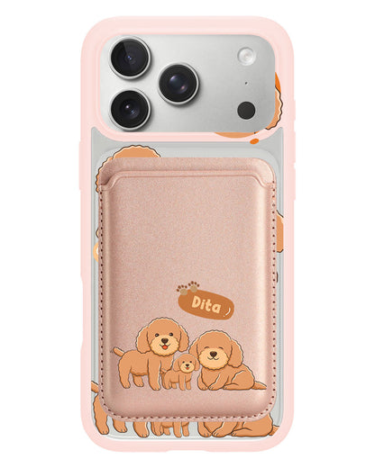 iPhone Magnetic Wallet Case - Poodle Squad 4.0