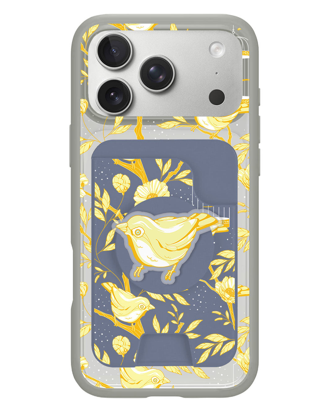 iPhone Magpop Wallet - Lovebird Monochrome 2.0