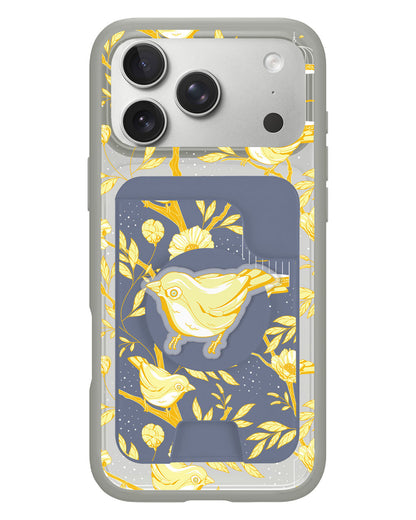 iPhone Magpop Wallet - Lovebird Monochrome 2.0