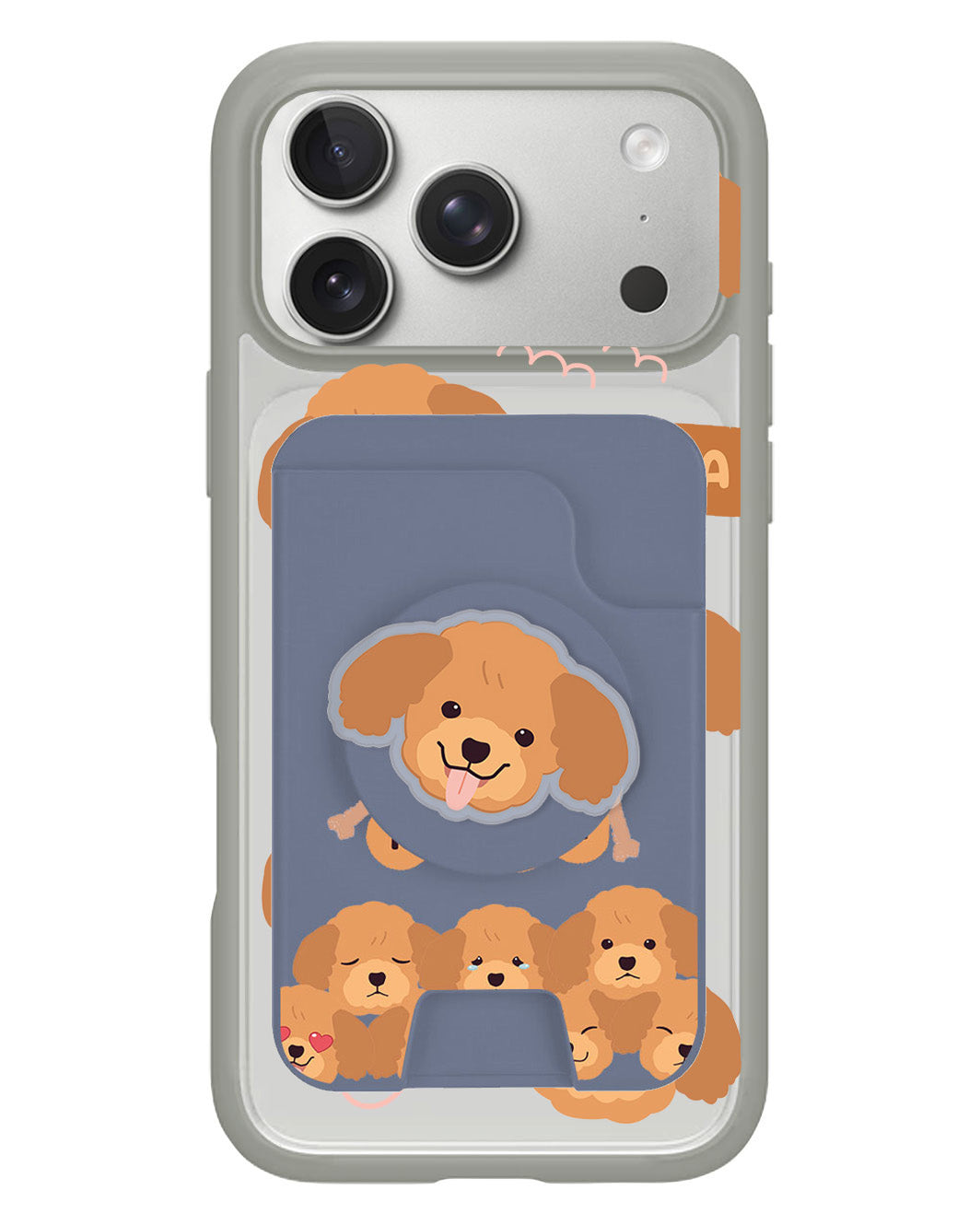iPhone Magpop Wallet - Poodle Squad 3.0