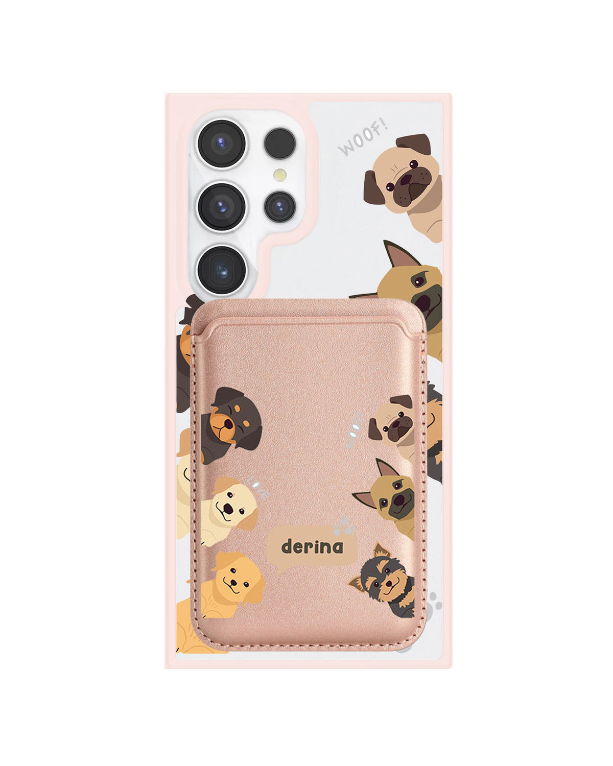 Android Magnetic Wallet Case - Ruff Family