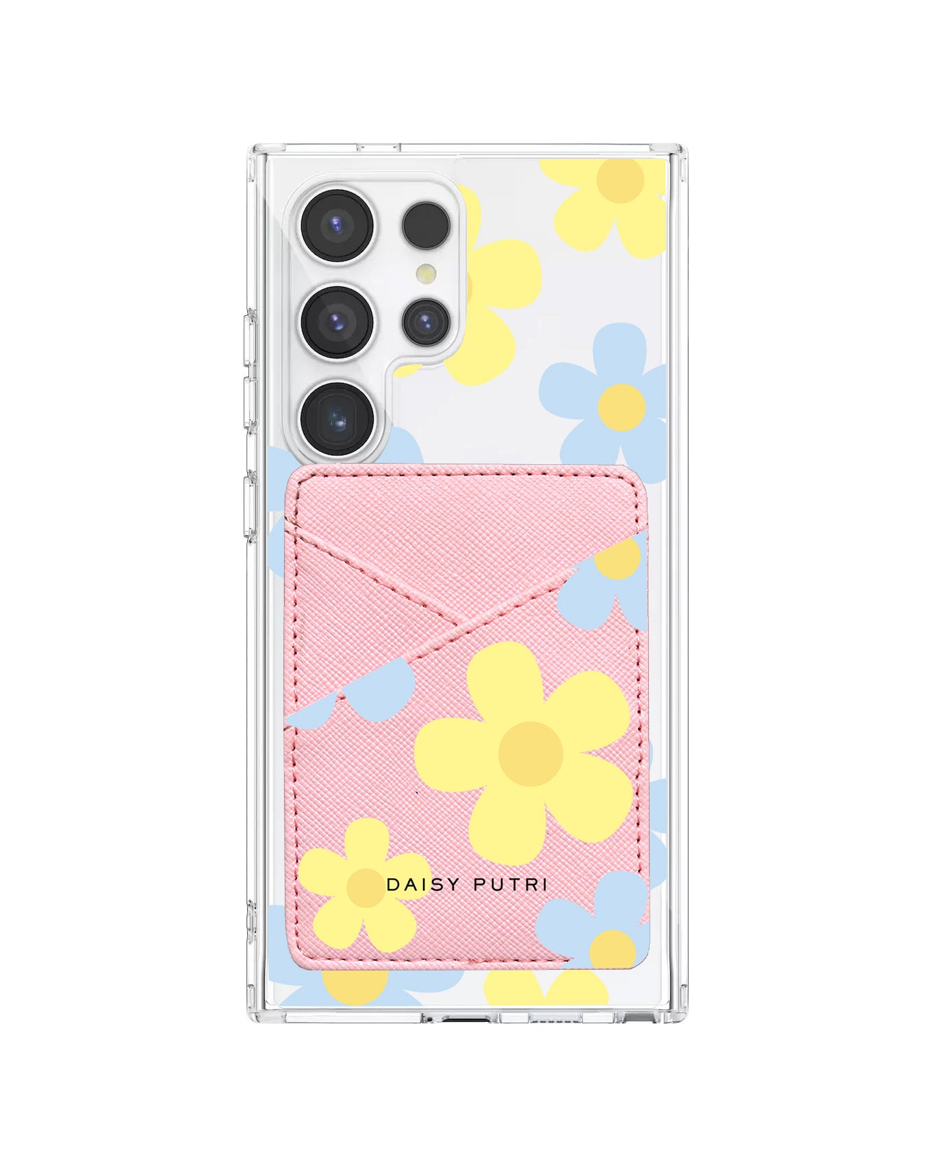 Android Phone Wallet Case - Daisy Skies