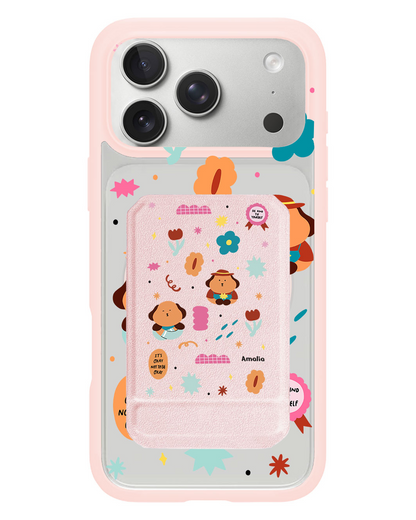 iPhone Magnetic Multifold Wallet - Selflove Garden