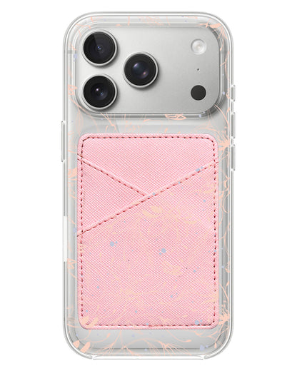 iPhone Phone Wallet Case - Sketchy Flower & Butterfly 1.0