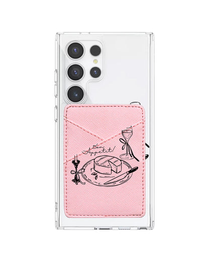 Android Phone Wallet Case - Bon Appetit