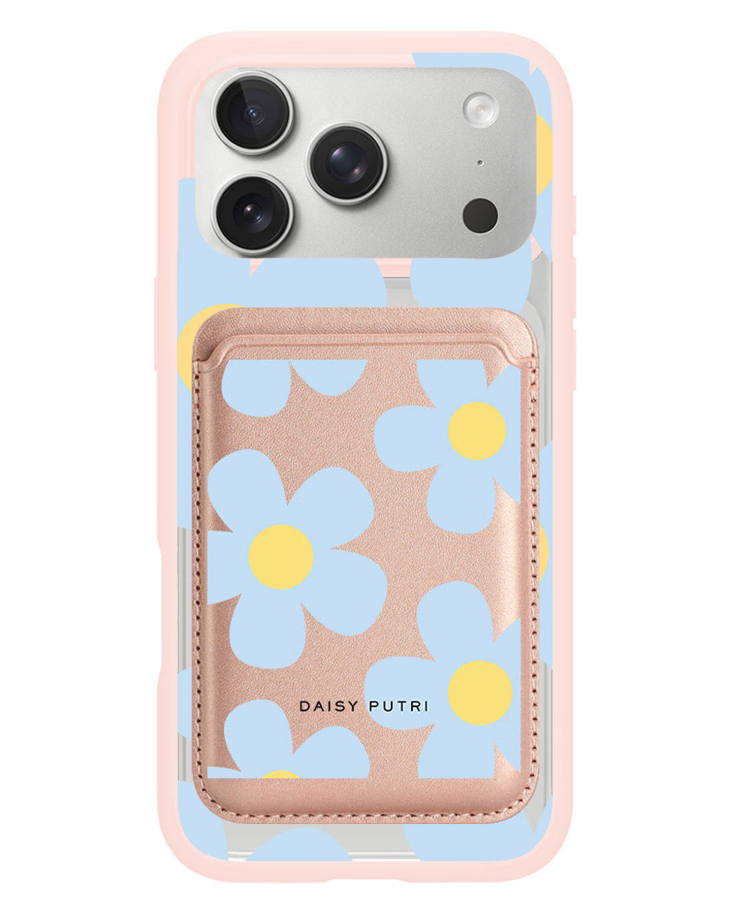 iPhone Magnetic Wallet Case - Daisy Garland