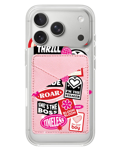iPhone Phone Wallet Case - The Boyz Song Sticker Pack