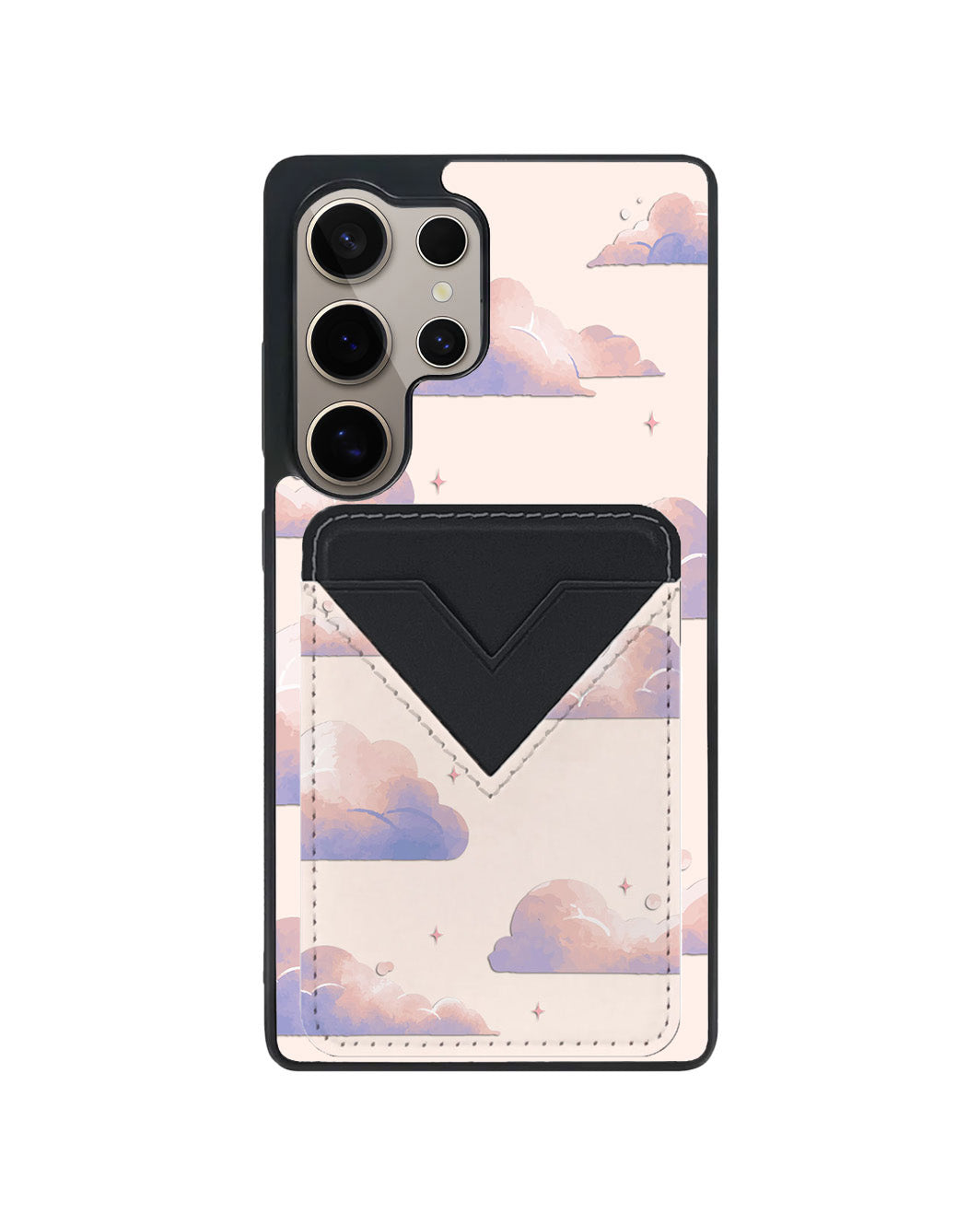 Android Avant Wallet Case - Pastel Clouds