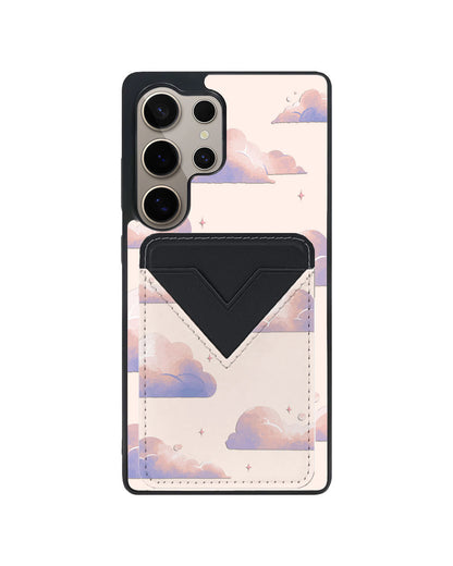 Android Avant Wallet Case - Pastel Clouds