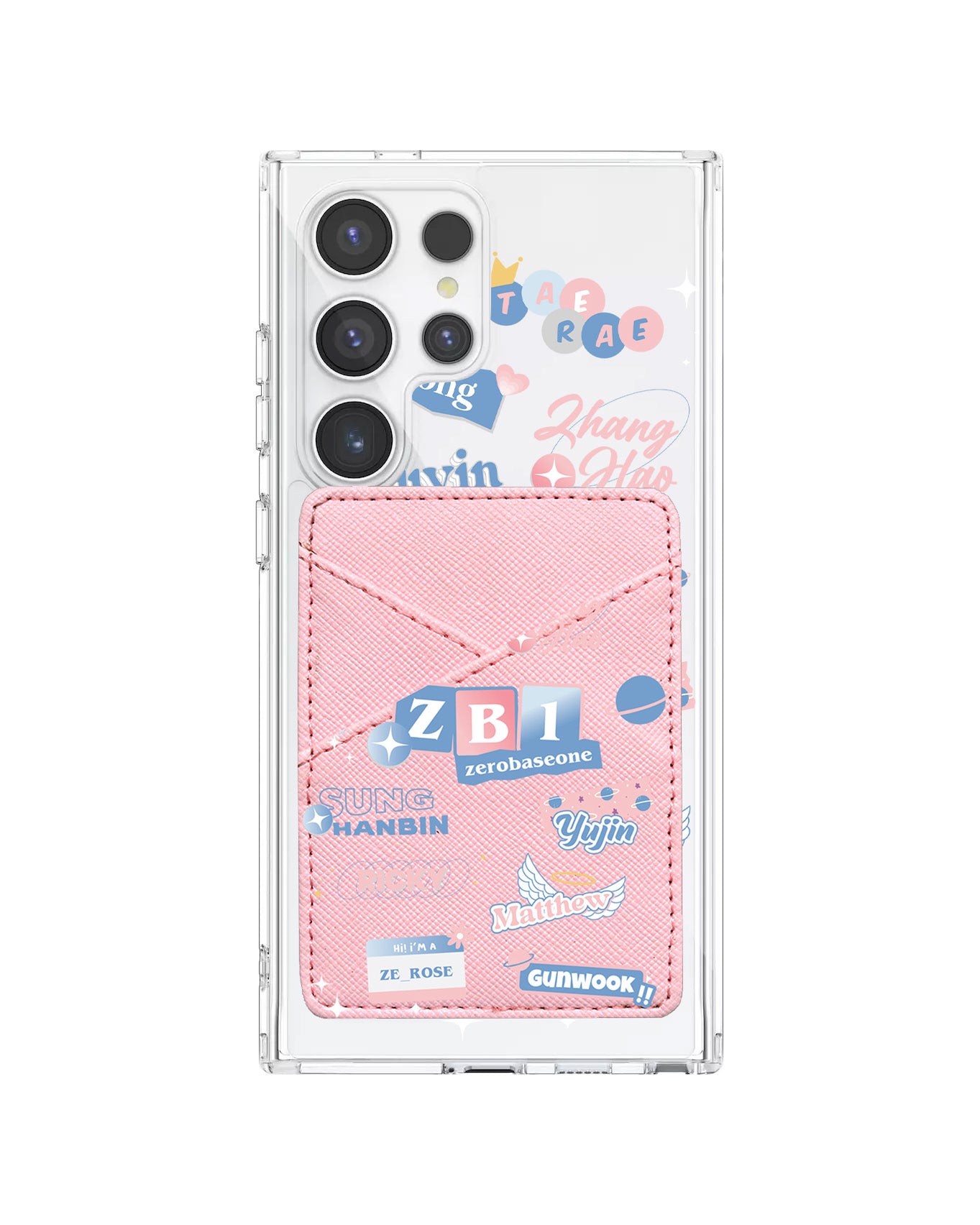 Android Phone Wallet Case - Zerobaseone Members