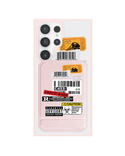 Android Magnetic Multifold Wallet - Label Sticker Pack
