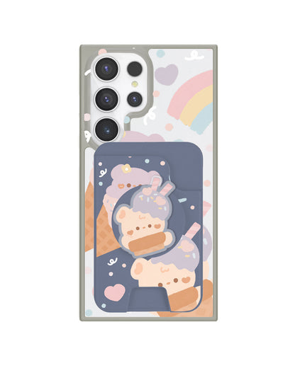 Android Magpop Wallet - Ice Cream for Teddy