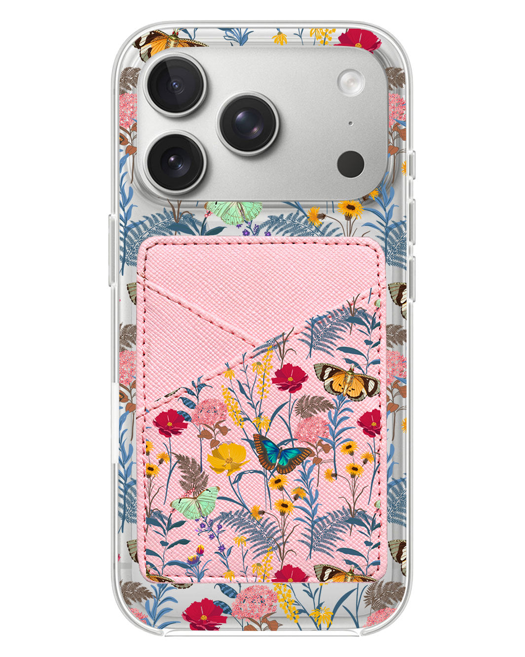 iPhone Phone Wallet Case - Flora Magnolia