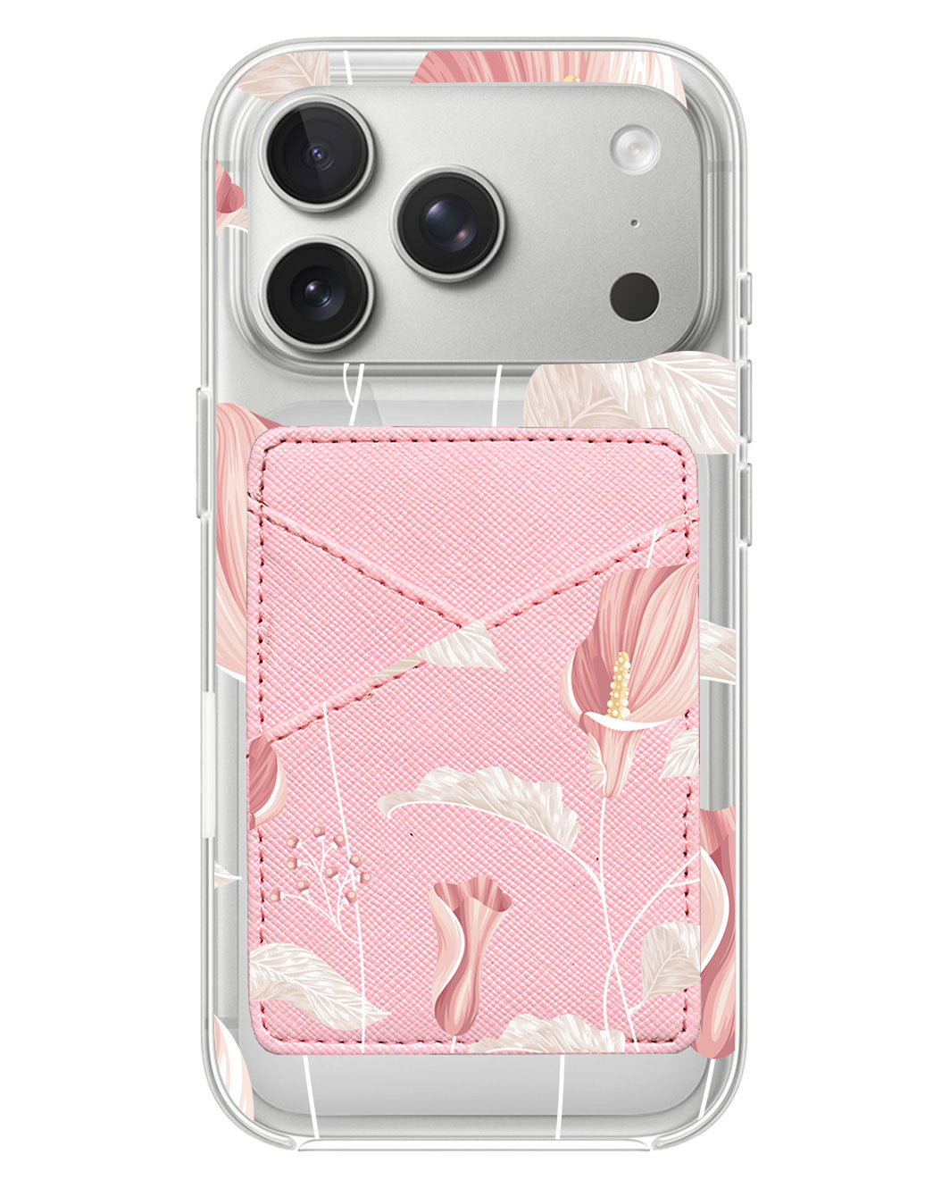 iPhone Phone Wallet Case - Easter Lily