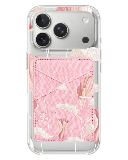 iPhone Phone Wallet Case - Easter Lily