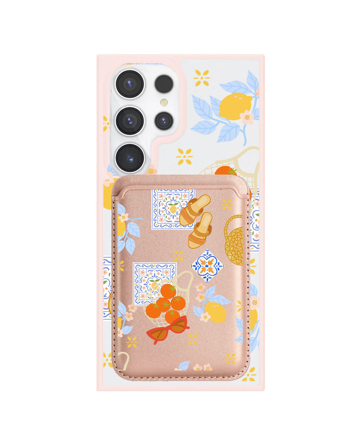 Android Magnetic Wallet Case - Santorini