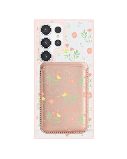 Android Magnetic Wallet Case - Dandelion