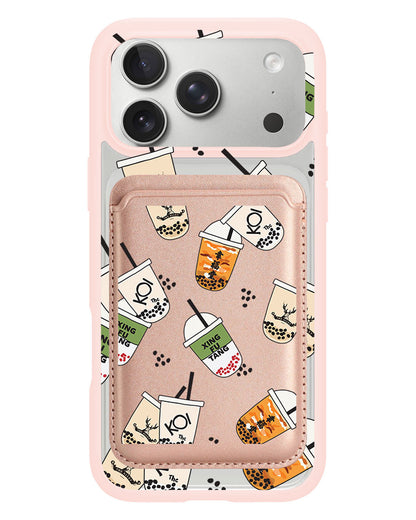 iPhone Magnetic Wallet Case - Boba 1