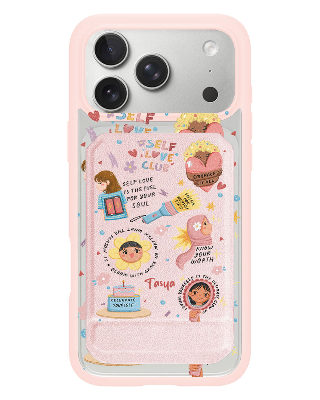 iPhone Magnetic Multifold Wallet - Self Love Club