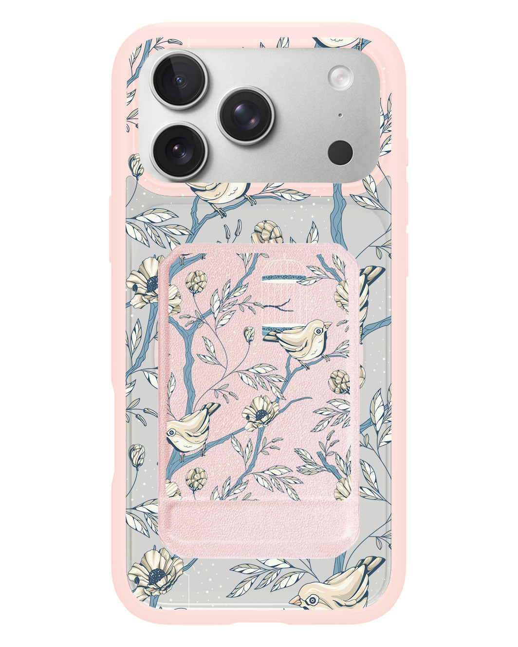 iPhone Magnetic Multifold Wallet - Lovebird 9.0