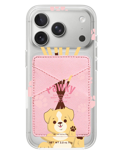 iPhone Phone Wallet Case - Pawky Dog