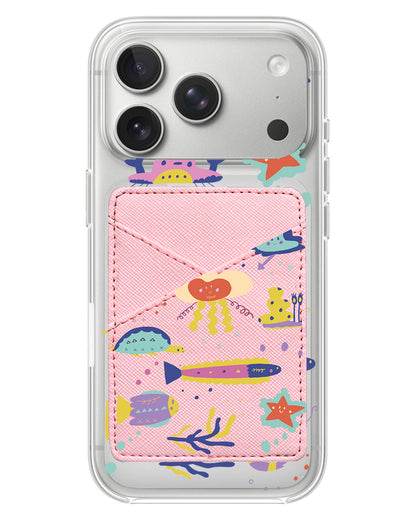 iPhone Phone Wallet Case - Ocean World