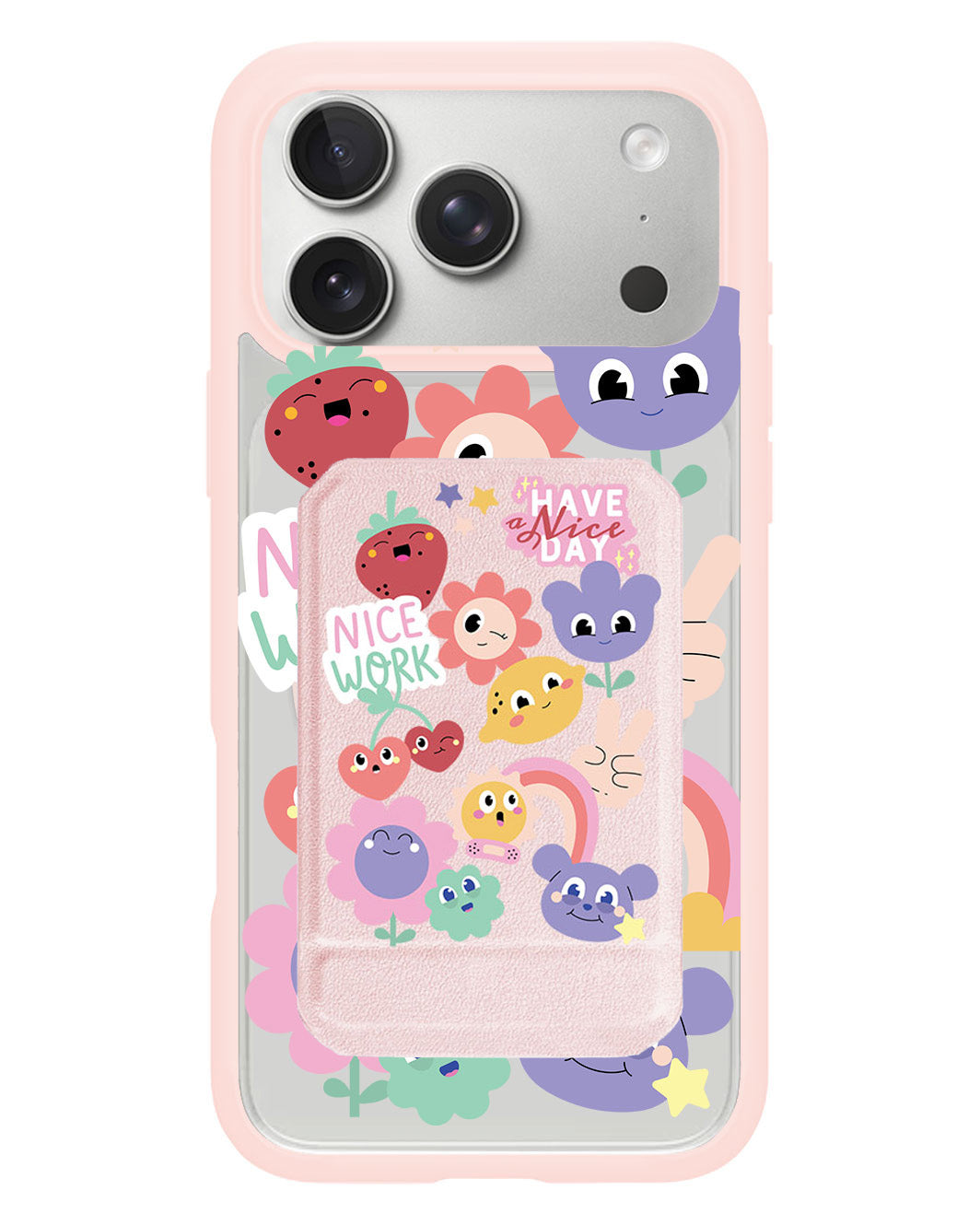iPhone Magnetic Multifold Wallet - Garden Party