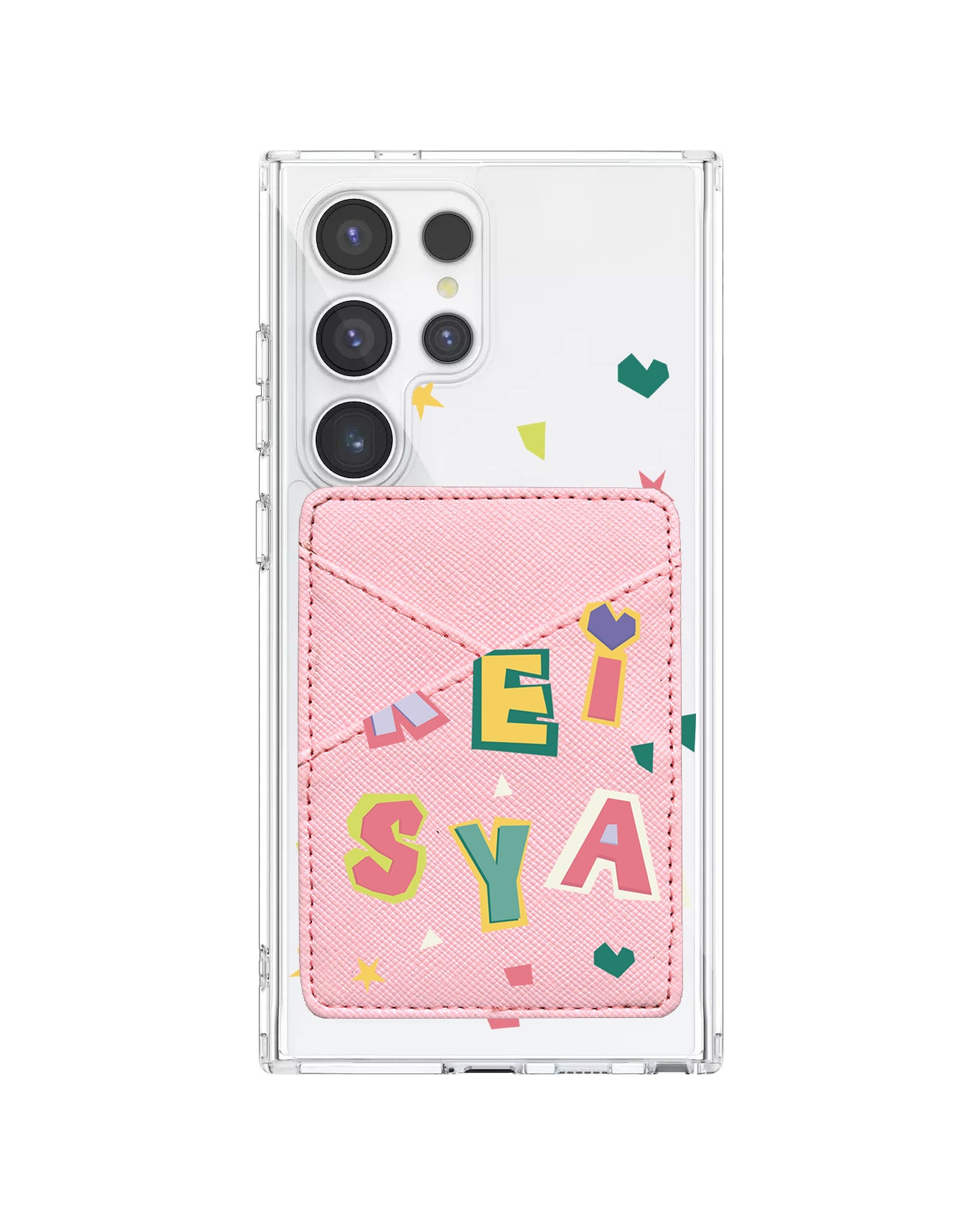 Android Phone Wallet Case - Adorable Monogram 4