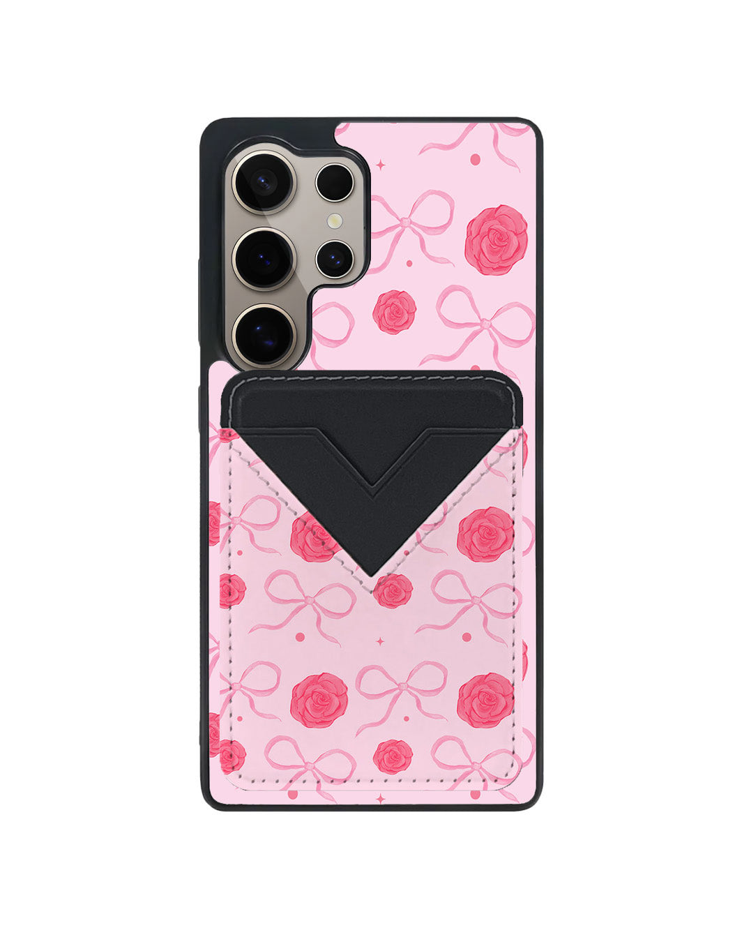 Android Avant Wallet Case - Coquette Rose