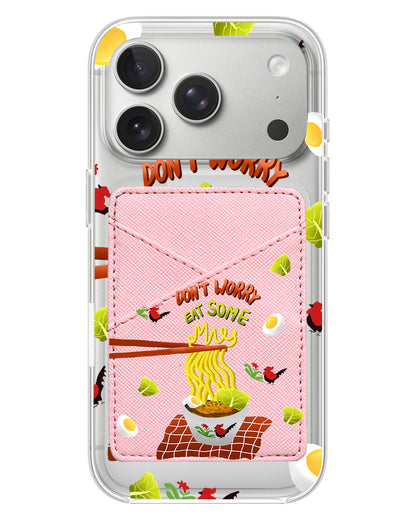 iPhone Phone Wallet Case - Go Eat Some Mie