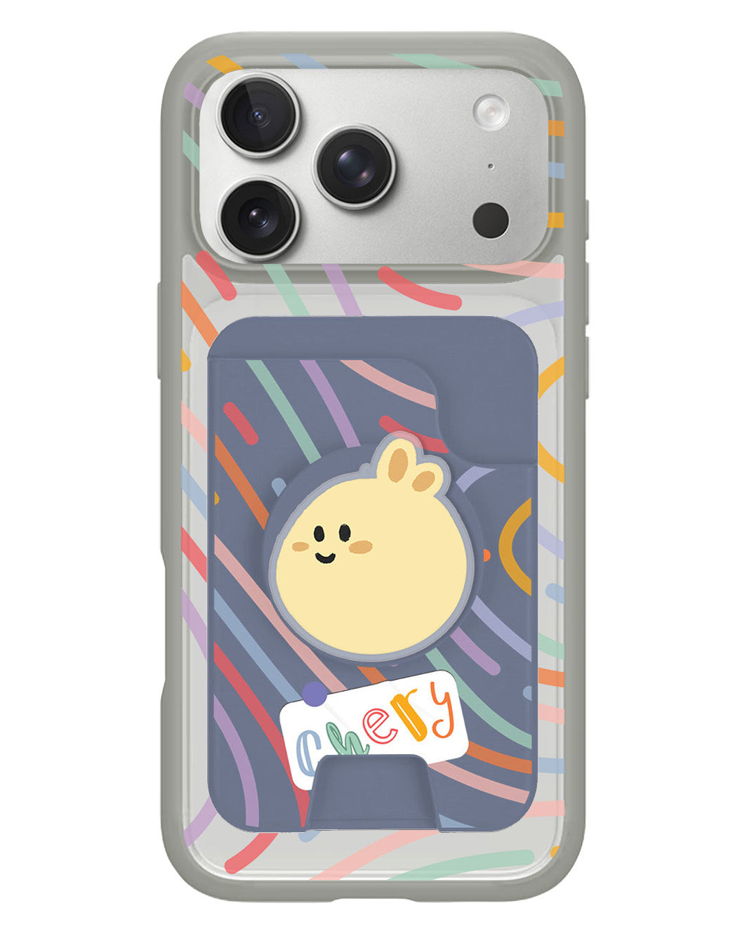 iPhone Magpop Wallet - Doodle 2.0 Monogram