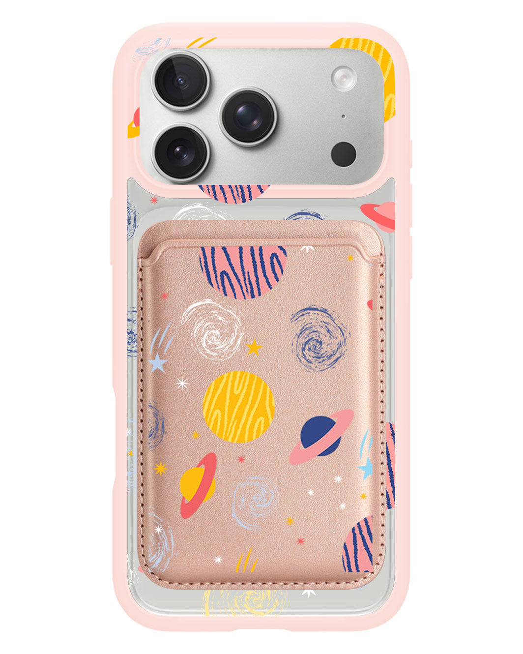 iPhone Magnetic Wallet Case - Planetarium 2.0