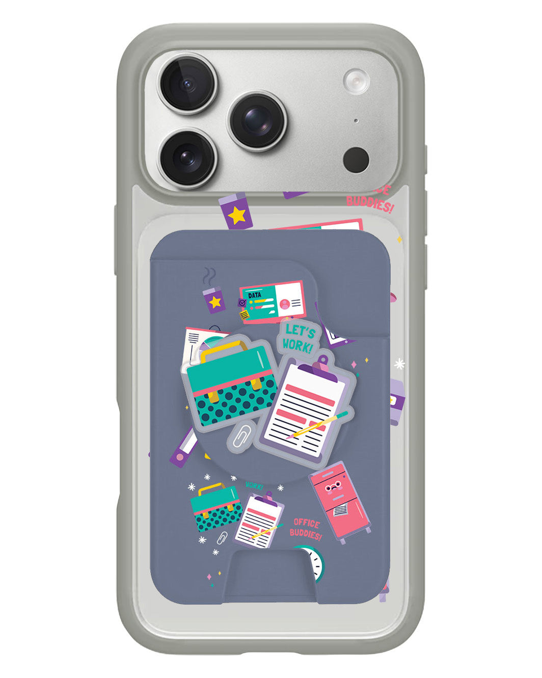 iPhone Magpop Wallet - Officer