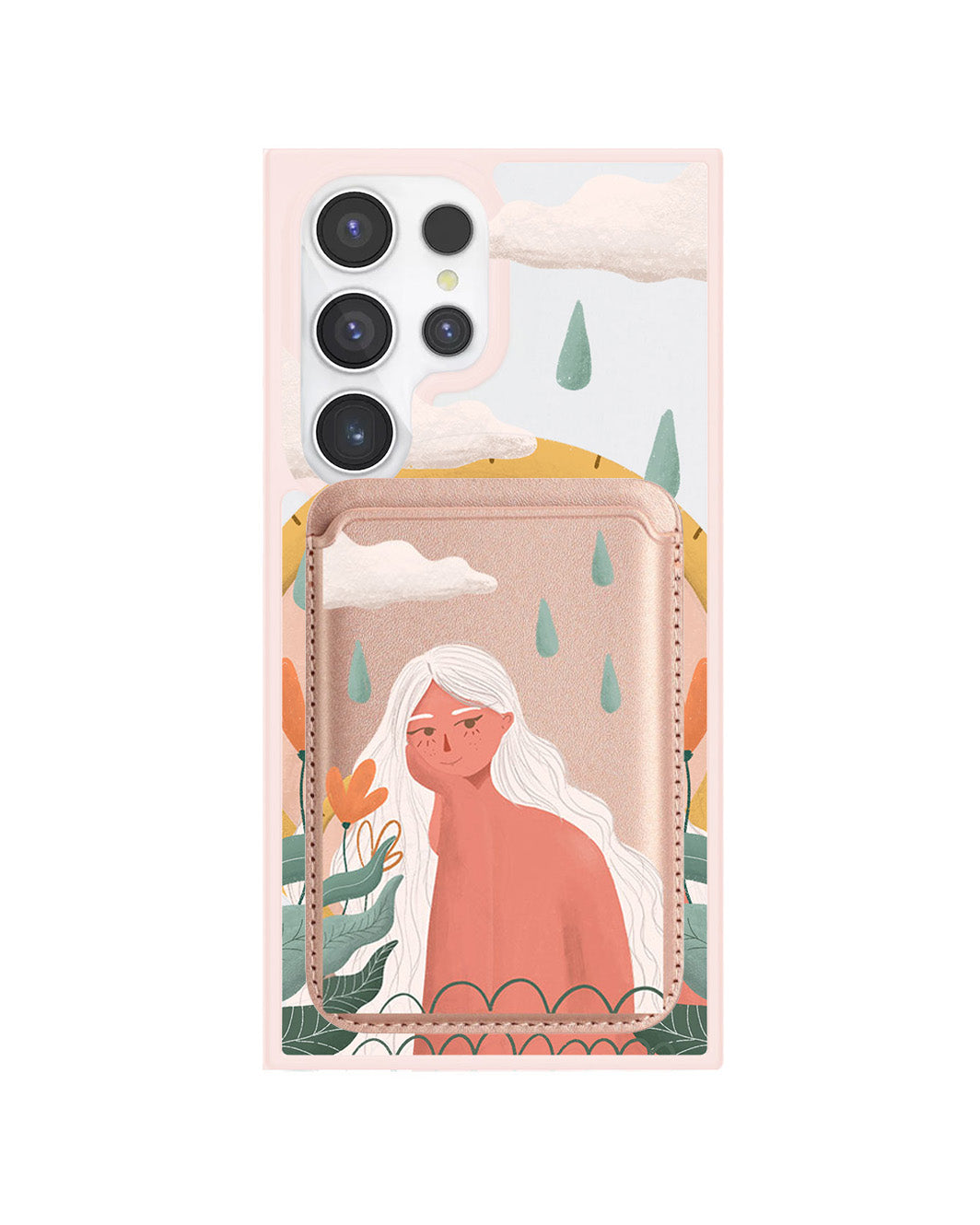 Android Magnetic Wallet Case - Adara