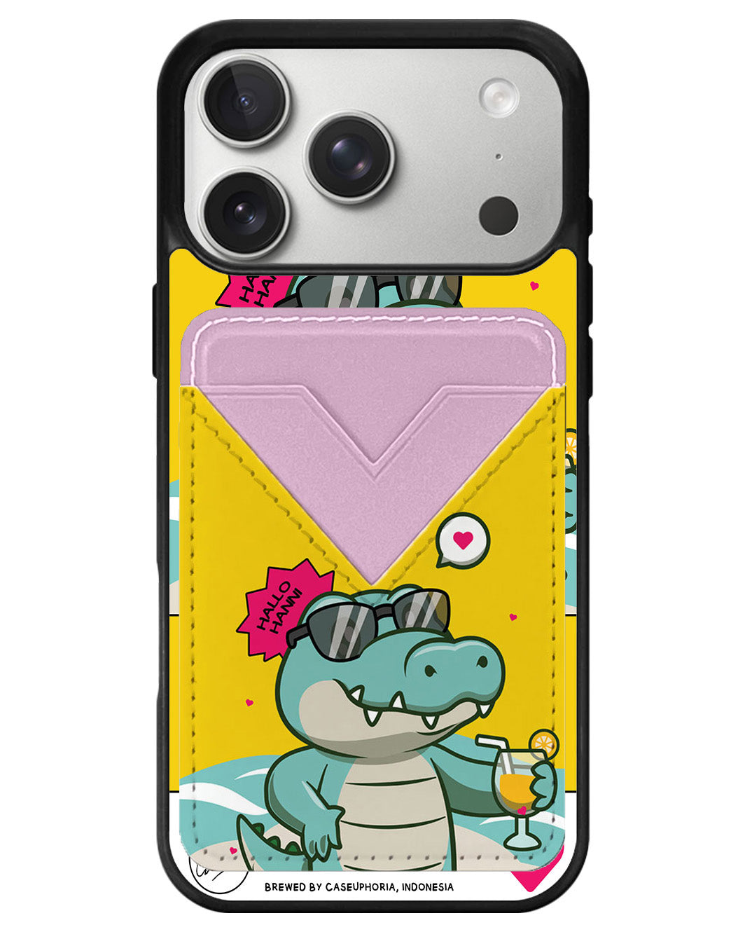 iPhone Avant Wallet Case - Cap Buaya