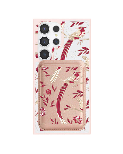Android Magnetic Wallet Case - Lovebird 8.0