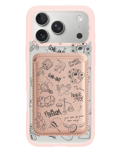 iPhone Magnetic Wallet Case - Freedom